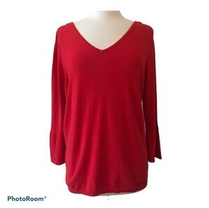 YEST Sweater *BRAND NEW* Christmas RED,  Sz 16